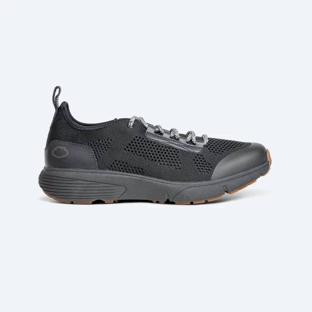 NEW DR. COMFORT SHOES men's jack diabetic athletic shoe in black